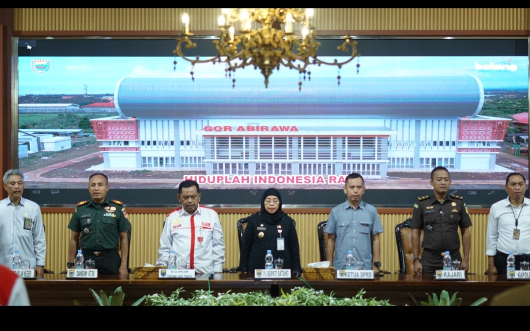 Sekwil GNPK Jateng, PJ Bupati dan Forkompinda batang
